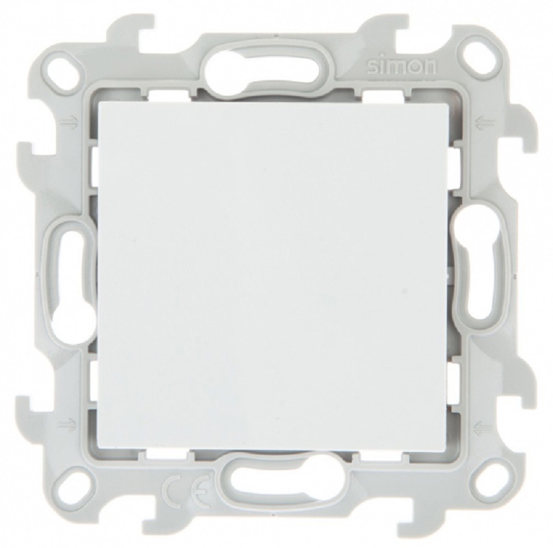 Изображение товара Переключатель SIMON 24 2450201 030 белый одноклавишный встраиваемый IP20