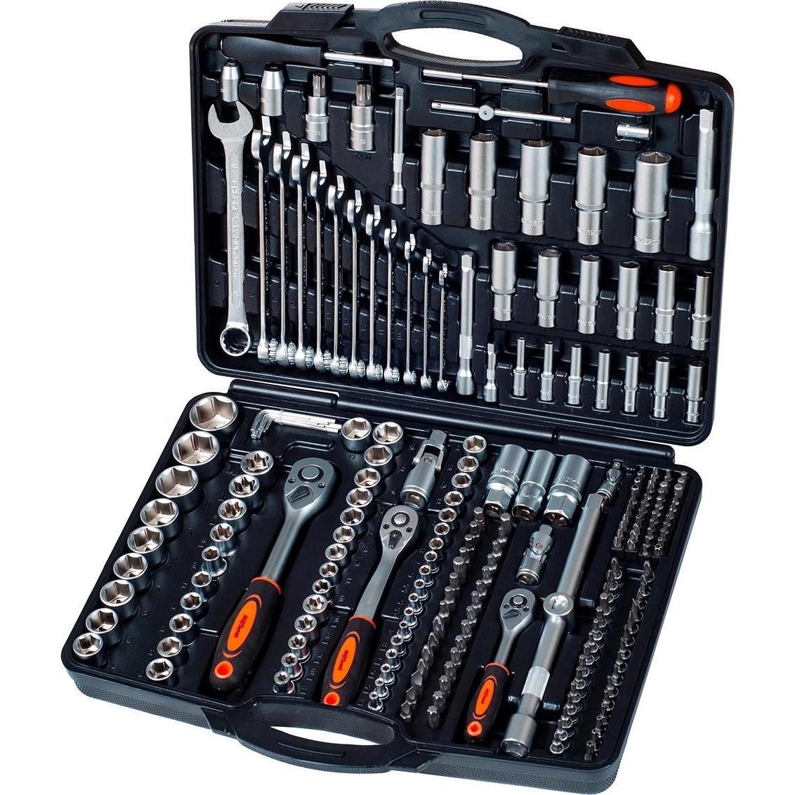 Изображение товара Набор инструментов AV Steel AV-011219 219 предметов с кейсом