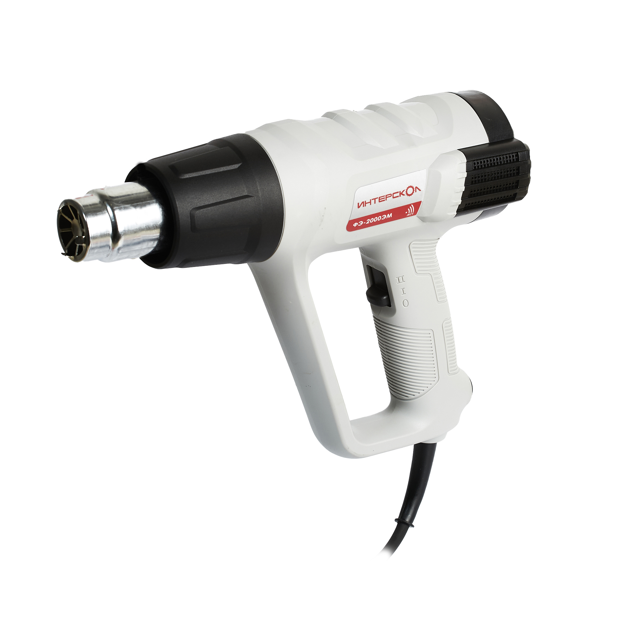 Изображение товара Фен технический сетевой Интерскол ФЭ-2000ЭМ 2000 Вт для ремонта и создания пластиковых изделий