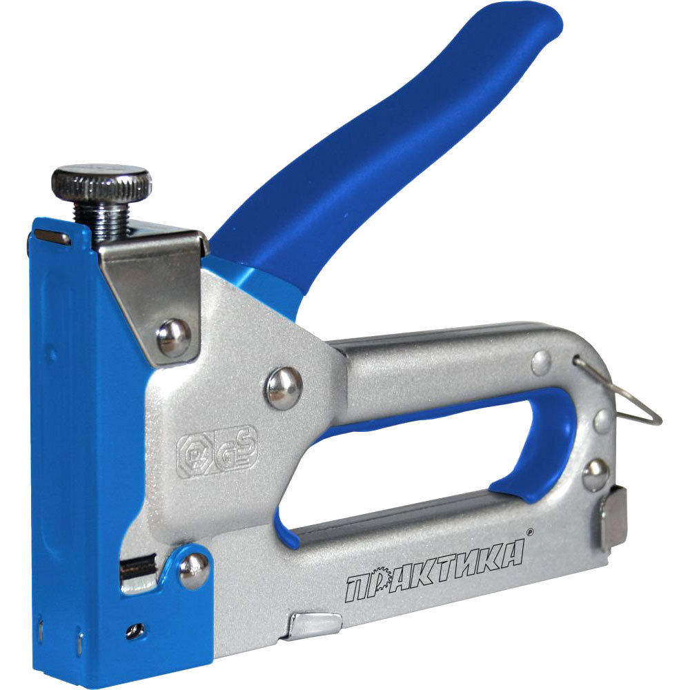 Изображение товара Степлер строительный ПРАКТИКА Мастер с верхним регулятором удара