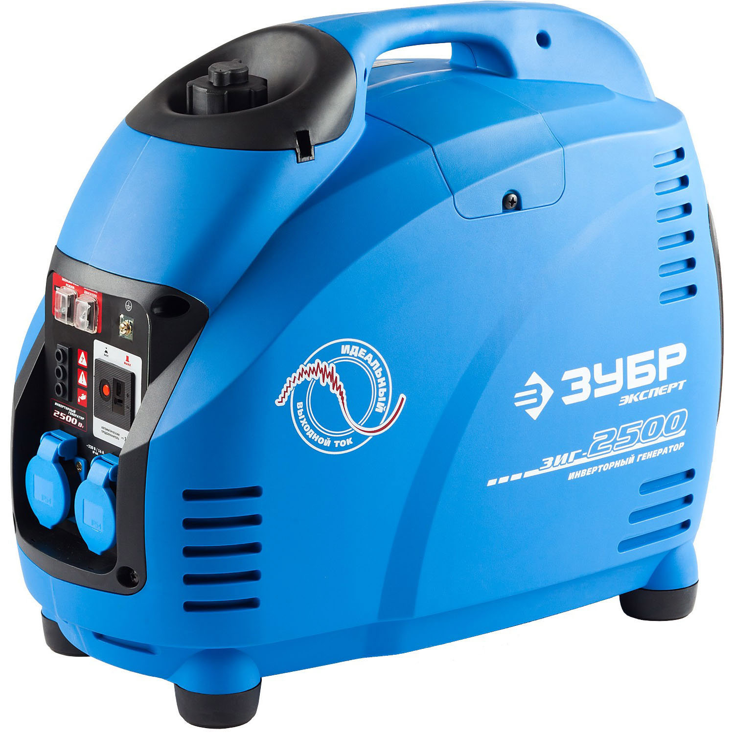 Изображение товара Бензиновый инверторный генератор Зубр ЗИГ-2500 2.5 кВт для дома и стройки