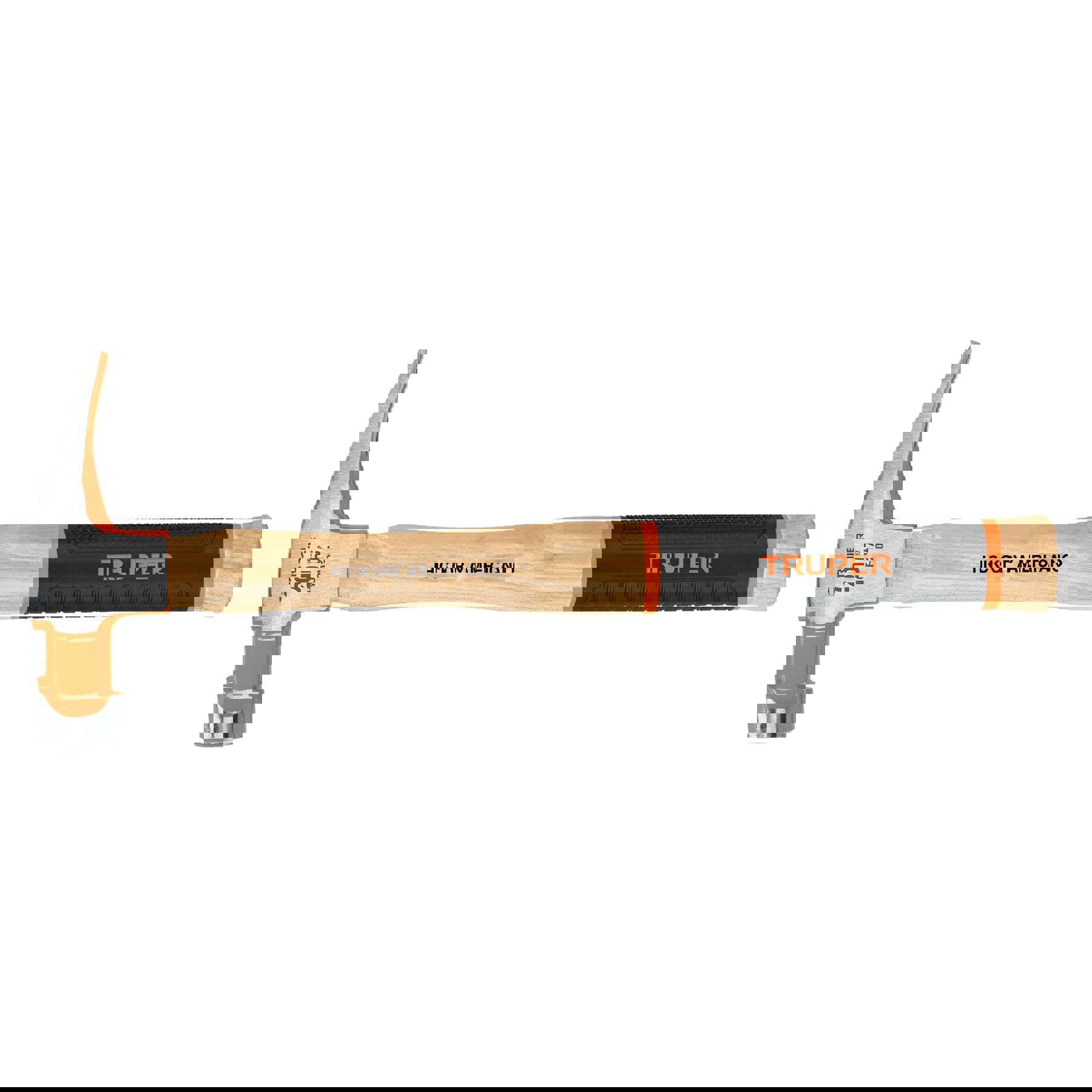 Изображение товара Молоток столярный Truper 19711 с деревянной рукоятью 280 г надежный инструмент