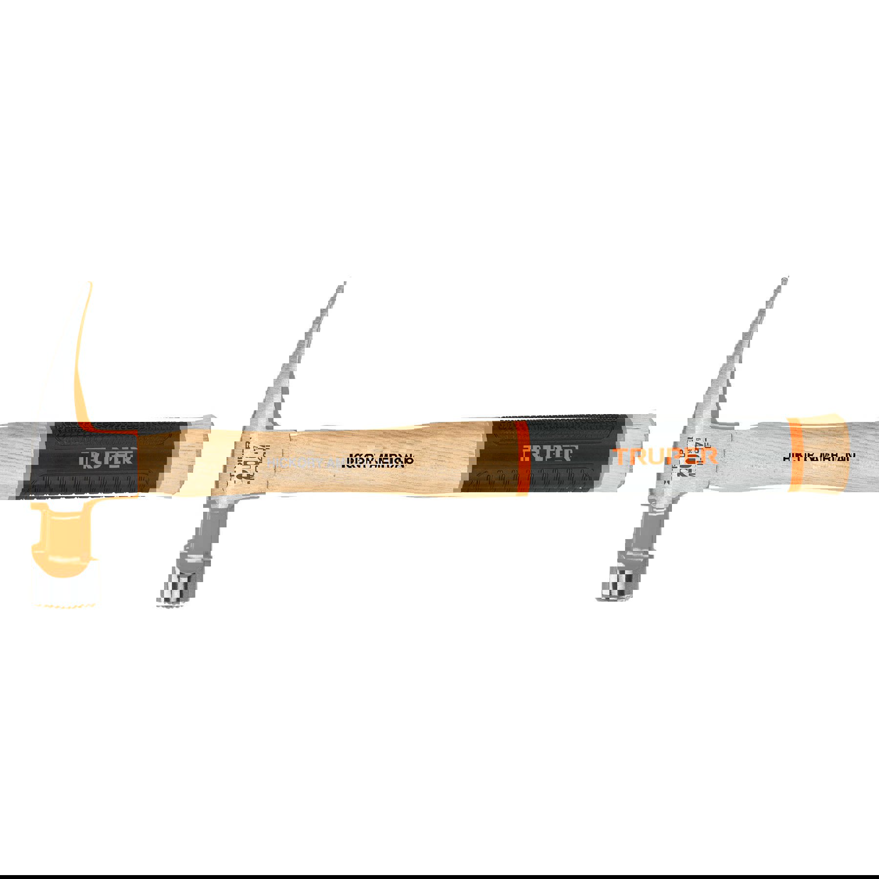 Изображение товара Молоток-гвоздодер Truper 16663 с деревянной рукояткой 560 г - профессиональный строительный инструм