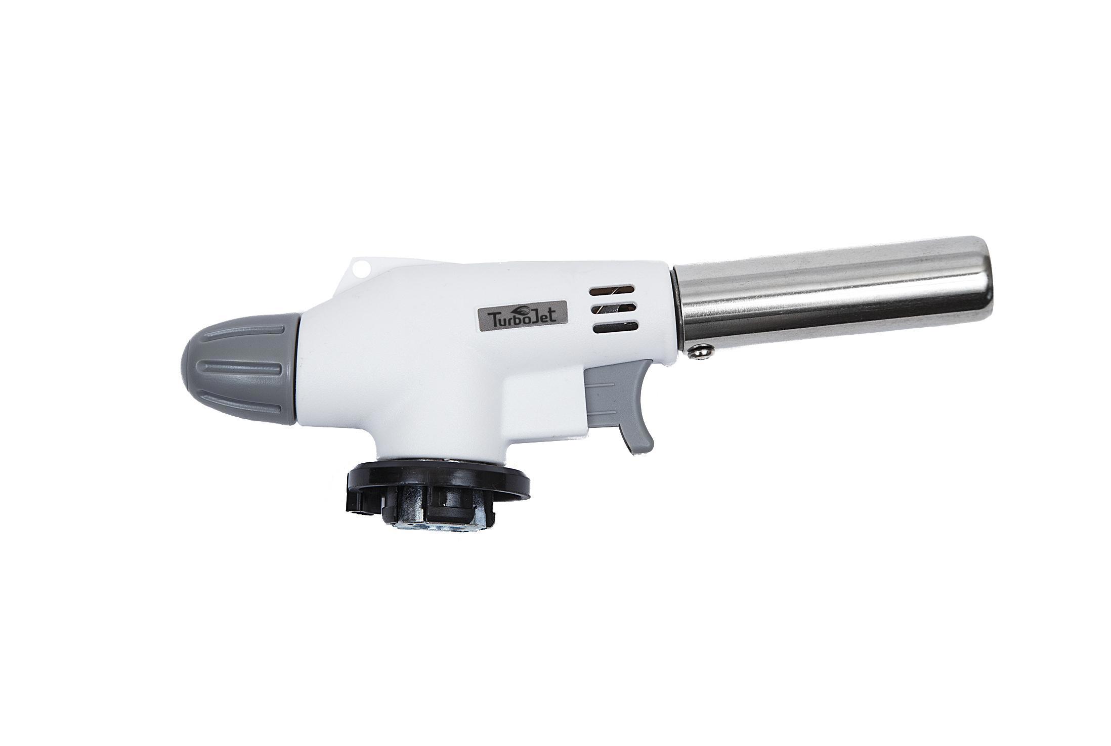 Изображение товара Газовая горелка TurboJet TJ74-B с пьезоподжигом и регулятором пламени Изображение товара Газовая горелка TurboJet TJ74-B с пьезоподжигом и регулятором пламени