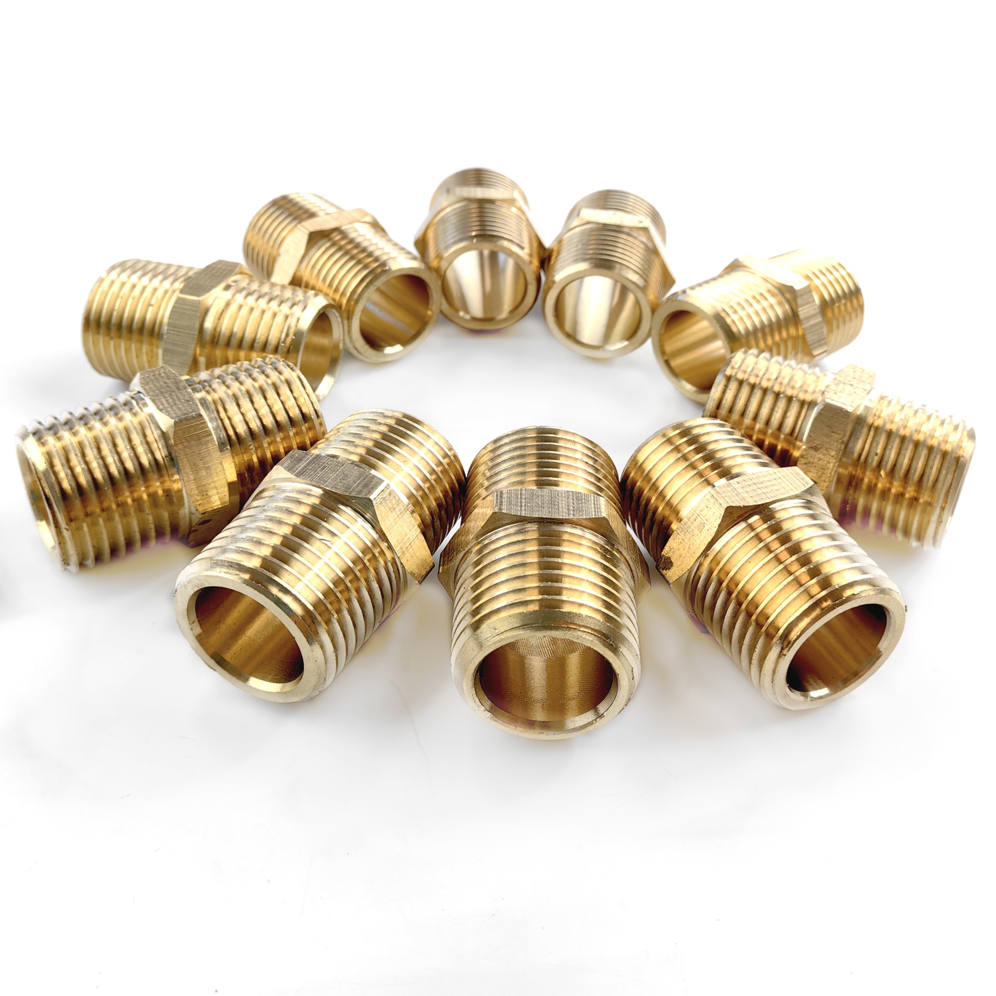 Изображение товара Ниппель Профитт латунный пневмо 1/2"НР - 10 шт.