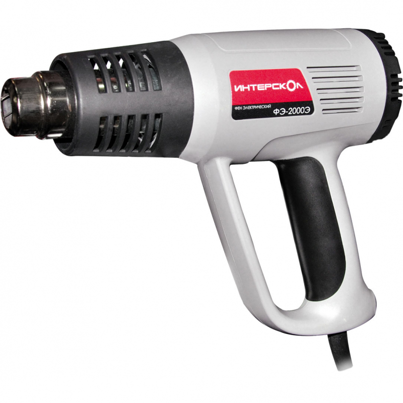 Изображение товара Электрический фен Интерскол ФЭ-2000Э для профессионального использования