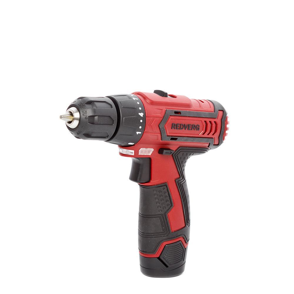 Изображение товара Дрель-шуруповёрт аккумуляторная Redverg RD-SD10L2Y, 10.8 В Li-Ion 1.5x2 Ач