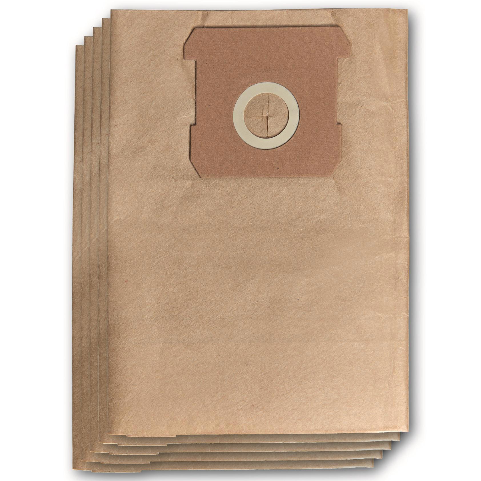 Изображение товара Мешки для пылесоса бумажные Einhell 15л 5 шт совместимы с моделями TC-VC 1812 S и TC-VC 1815 S