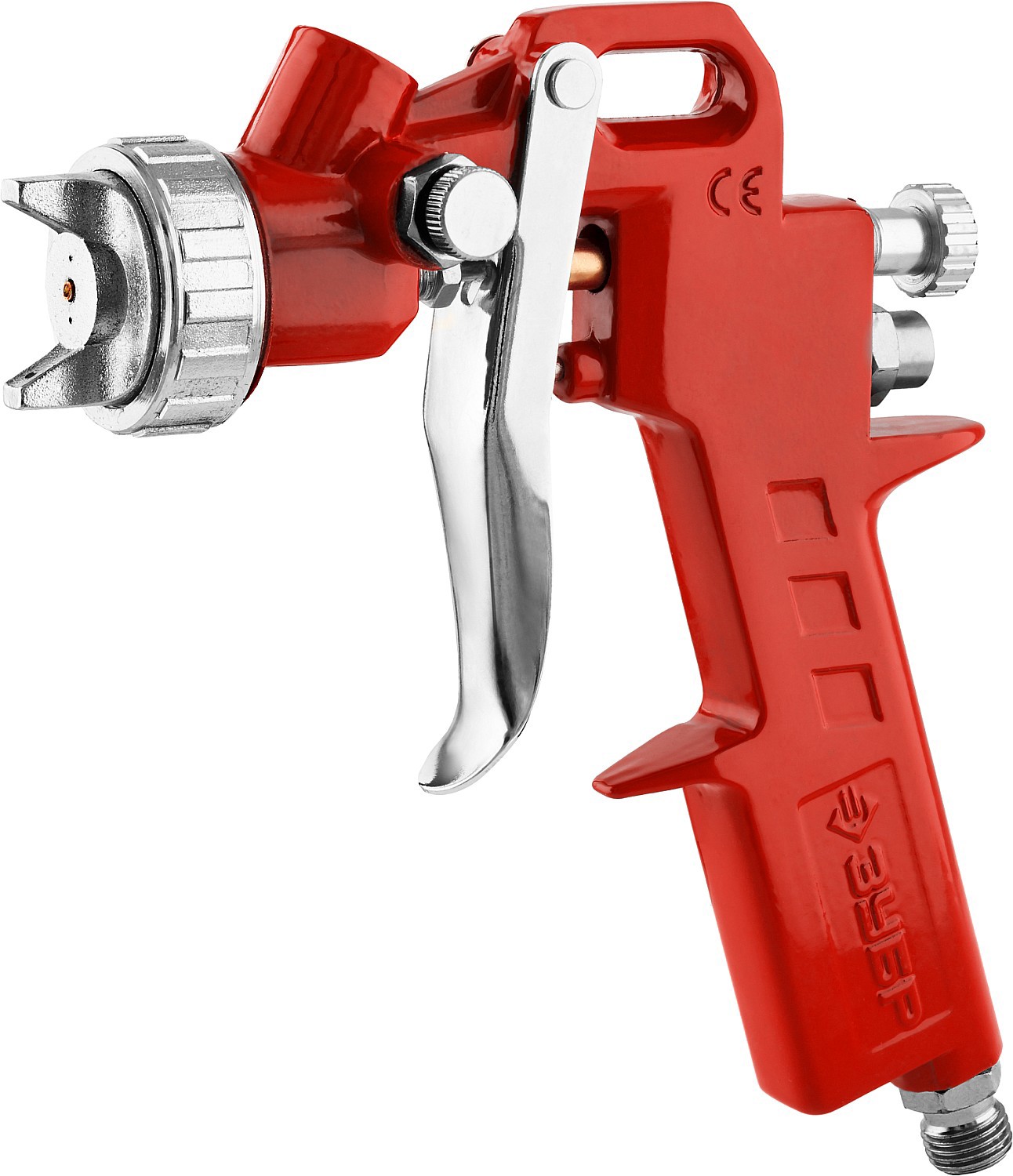 Изображение товара Пневматический краскопульт ЗУБР MS 200 HP 0.6л 225л/мин верхний бак