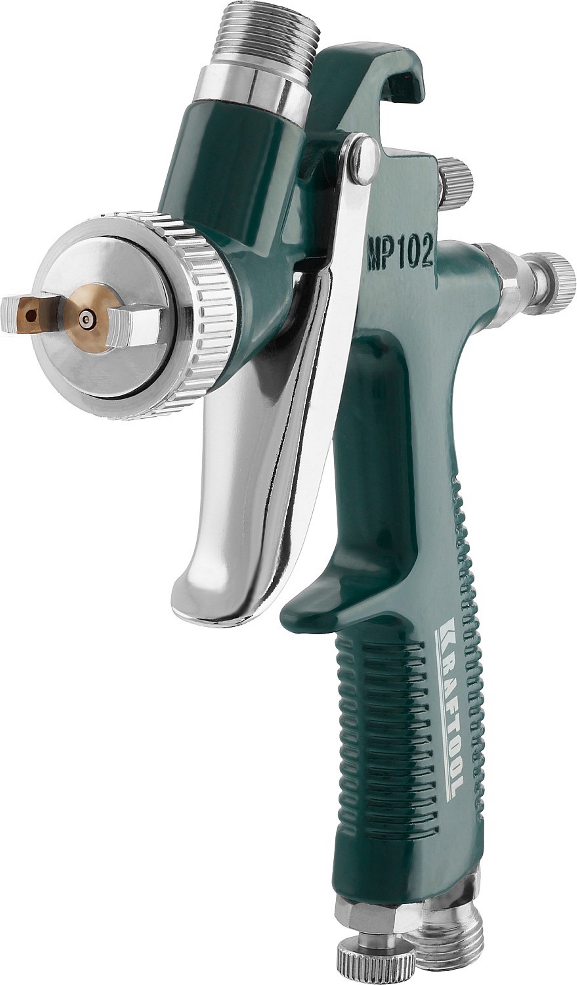 Изображение товара Краскопульт пневматический Kraftool AirKraft Mini HVLP верхний бак 130 л/мин 0.12 л