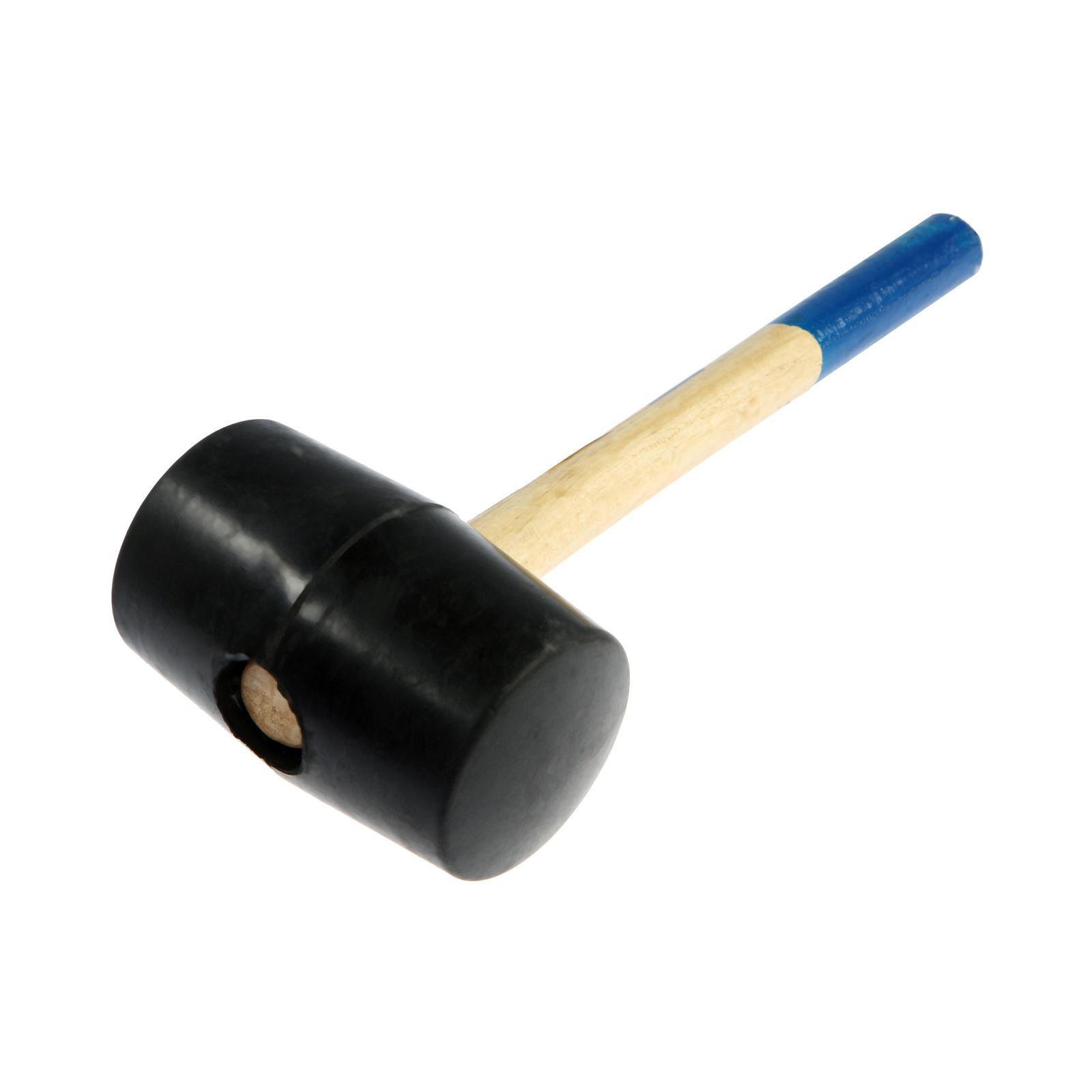 Изображение товара Киянка TUNDRA 5354663 деревянная рукоятка резиновая рабочая часть 1100 г