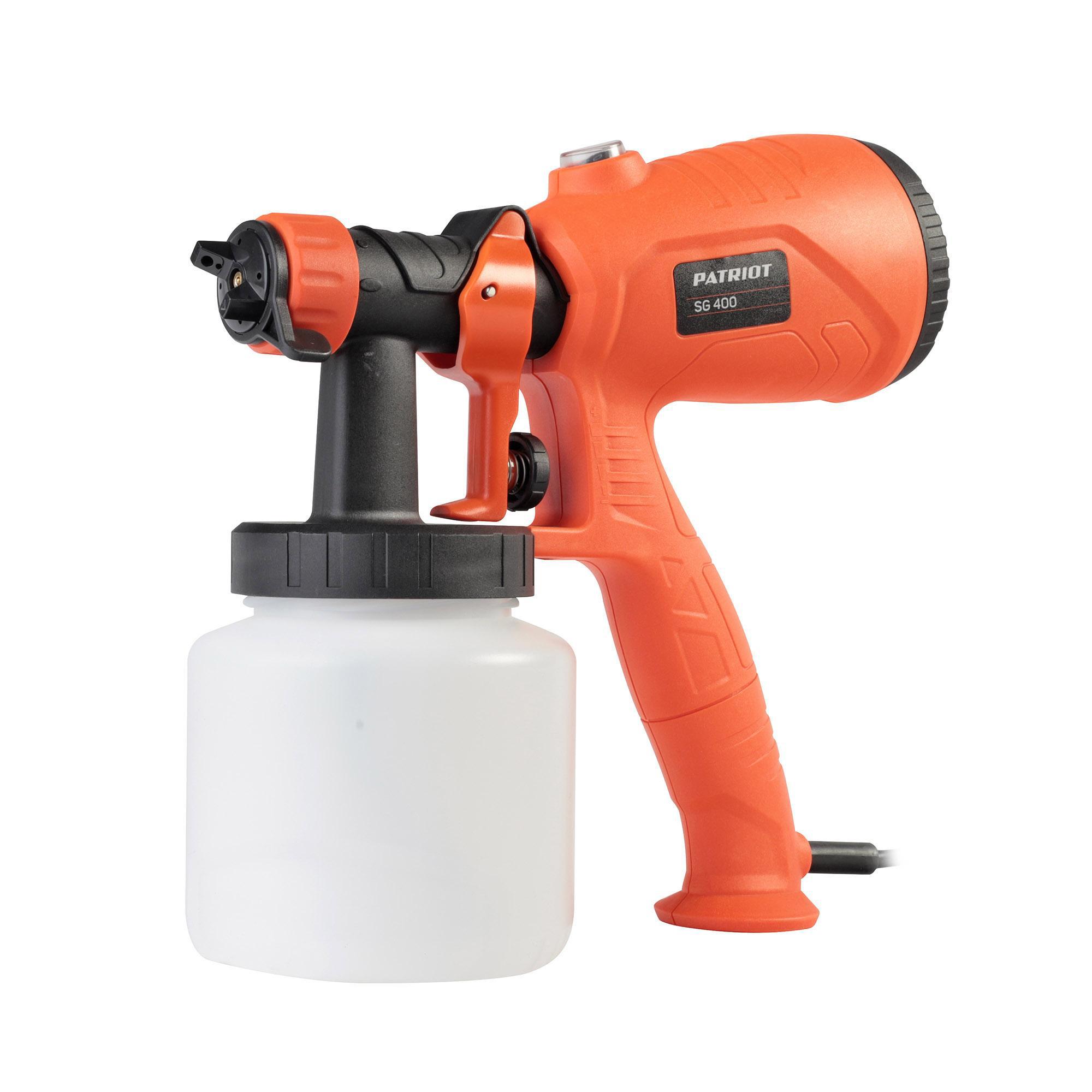 Изображение товара Краскопульт сетевой Patriot SG 400, 400 Вт, 0.5 л/мин