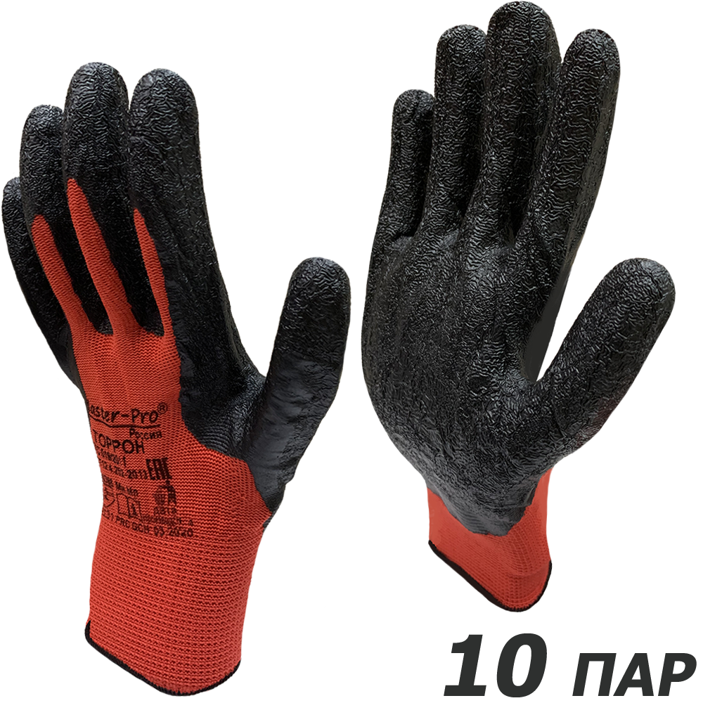 Изображение товара Перчатки нейлоновые Master-Pro Торрон 3513-NLA-10 размер 10/XL