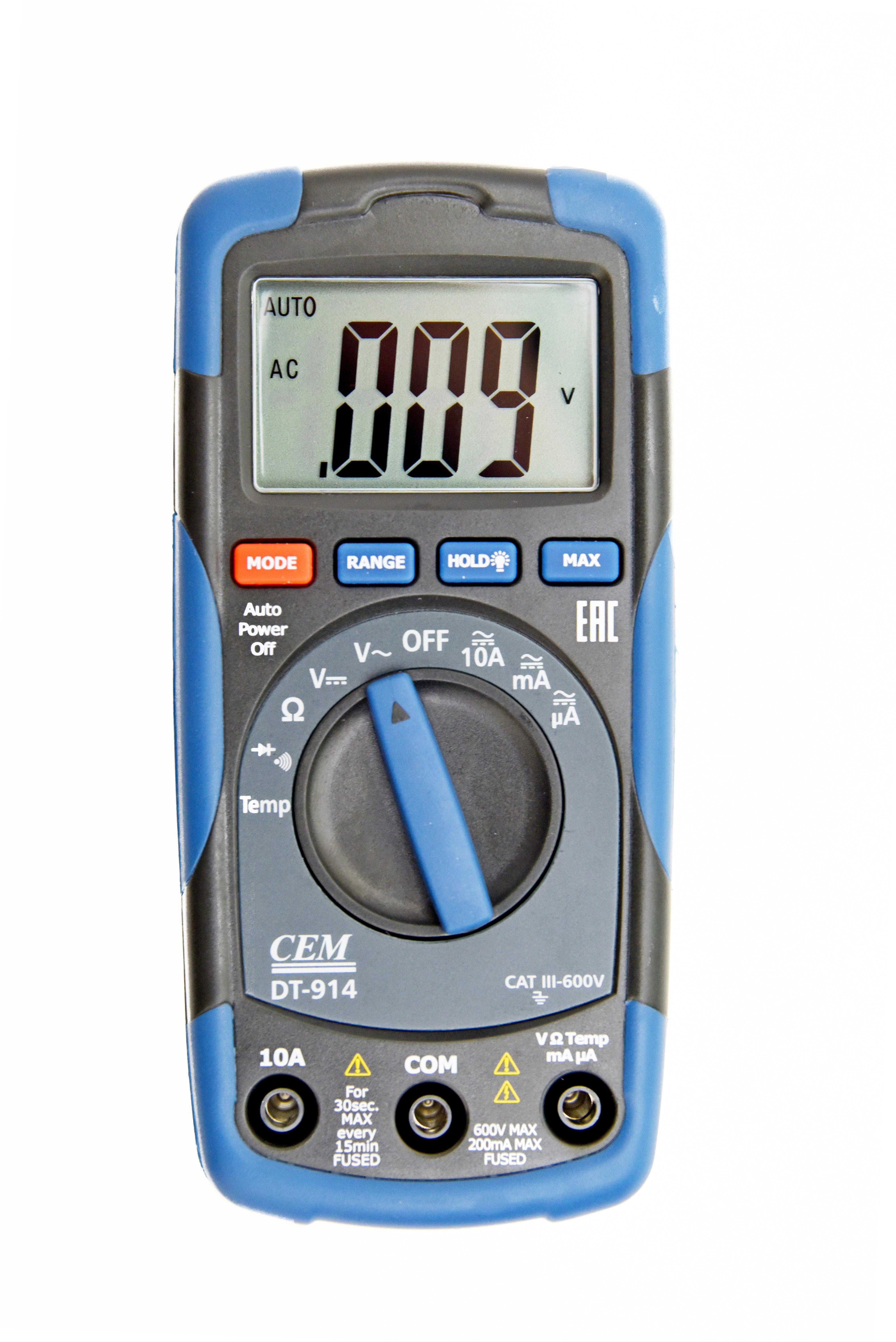Изображение товара Мультиметр цифровой Cem DT-914