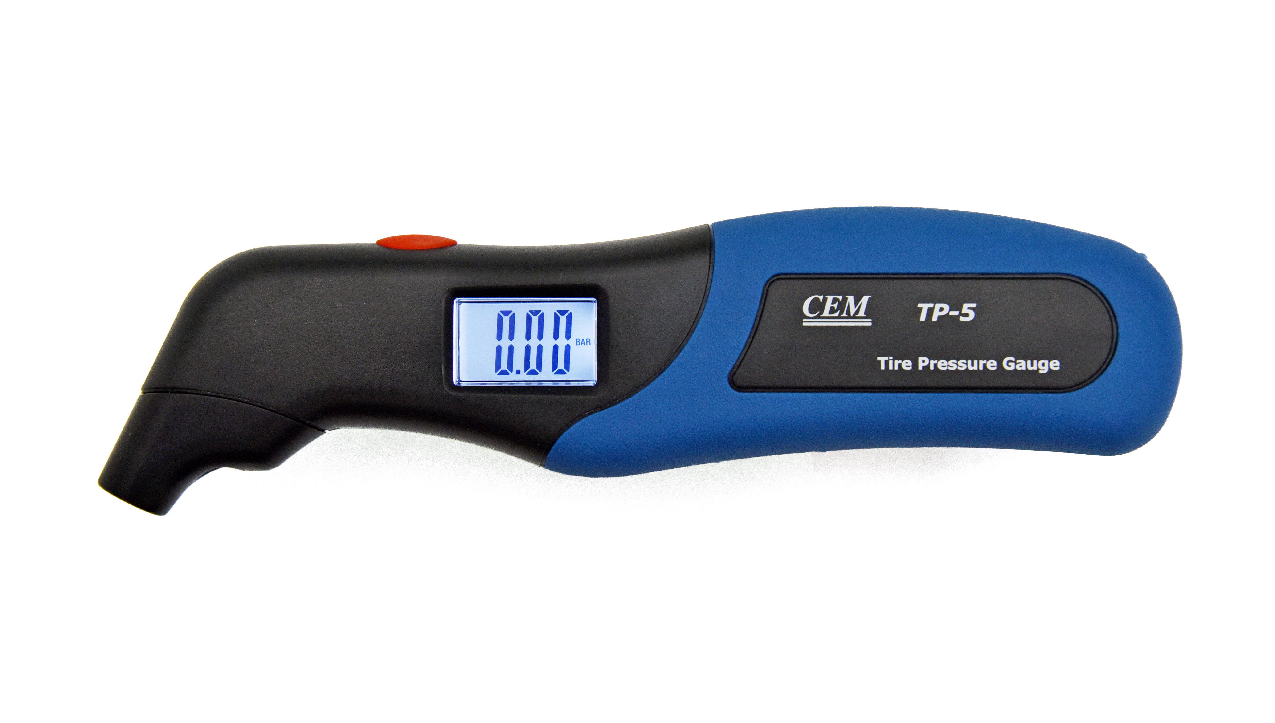 Изображение товара Манометр цифровой Cem TP-5 автомобильный