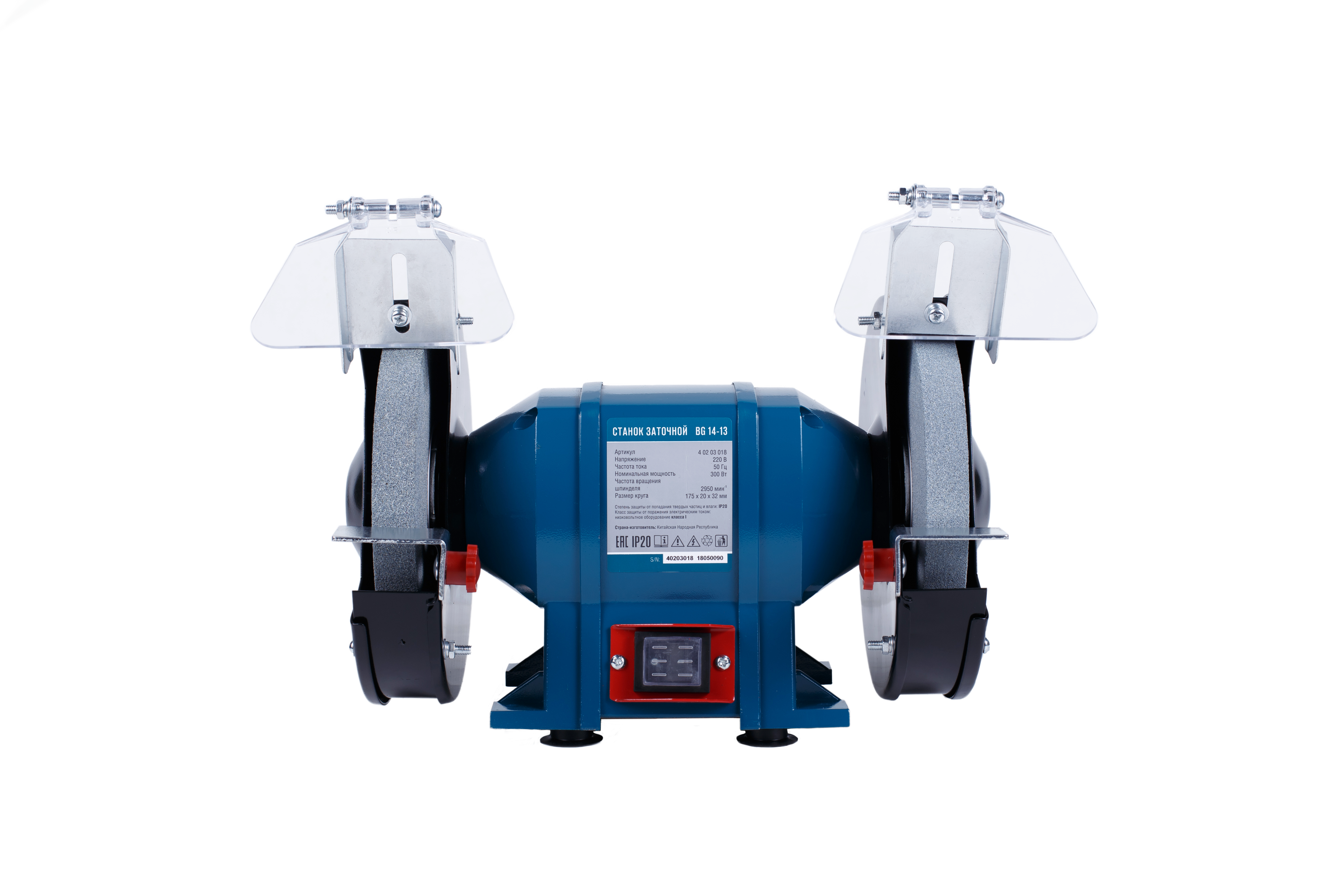 Изображение товара Станок точильный Кратон BG 14-13 1000 Вт с двумя круга для металла
