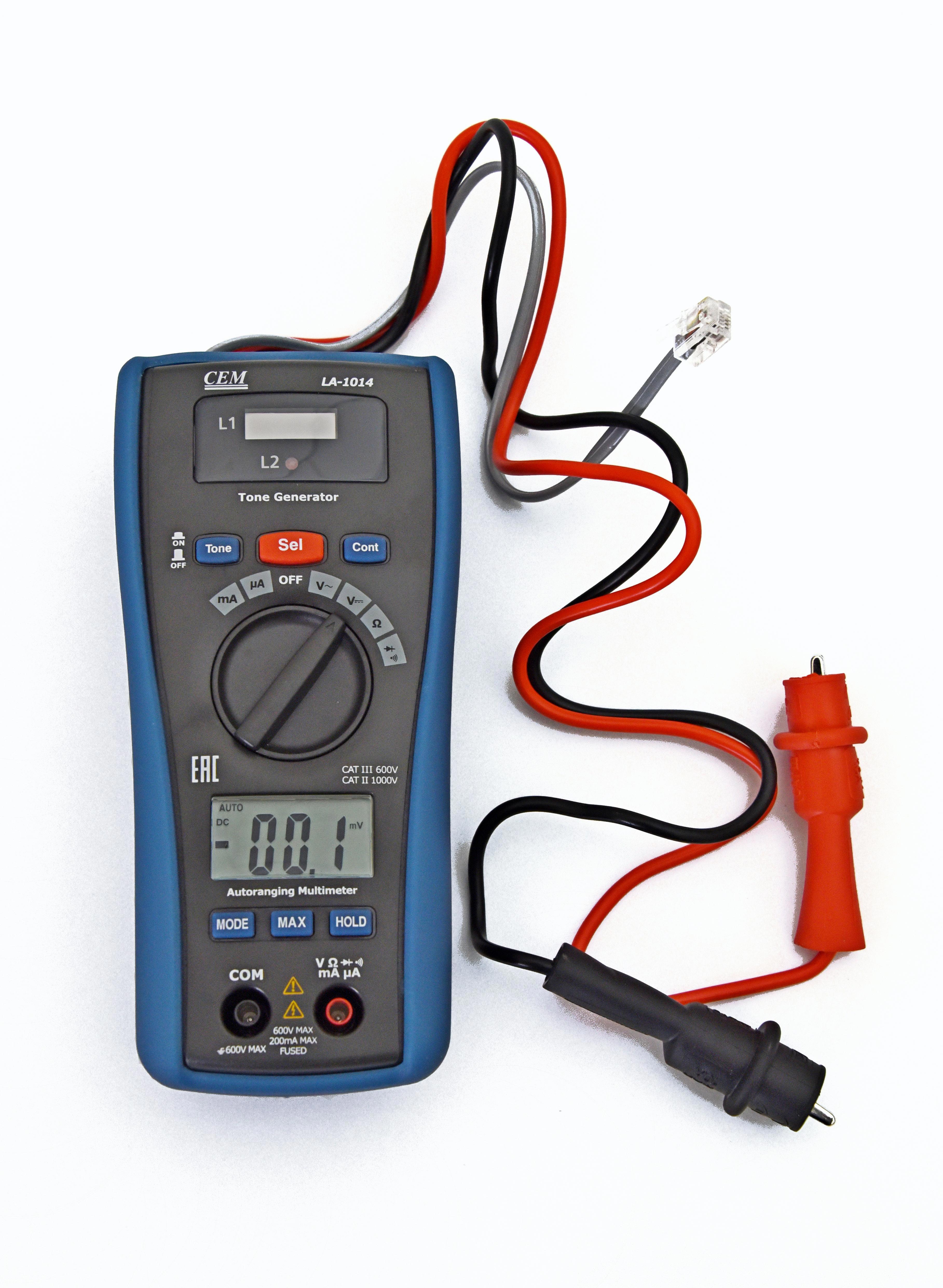 Изображение товара Мультиметр ручной Сем LA-1014