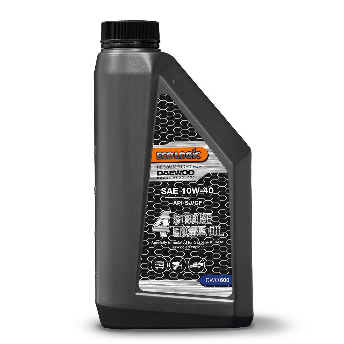 Изображение товара Масло Daewoo DWO 600 для 4-х тактных двигателей SAE 10W-40 1 л Изображение товара Масло Daewoo DWO 600 для 4-х тактных двигателей SAE 10W-40 1 л