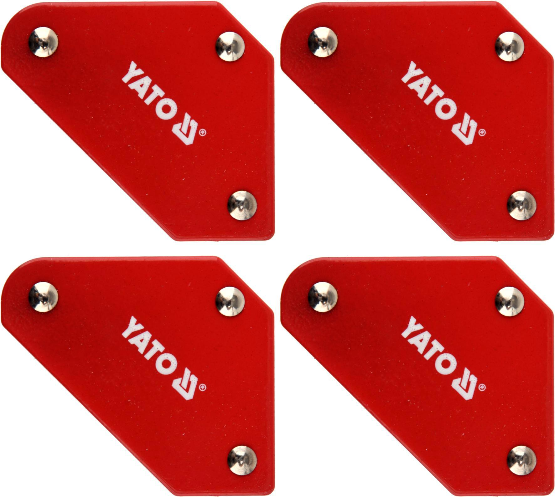 Изображение товара Набор магнитных угольников для сварки Yato YT-08677 4 шт 4.5 кг
