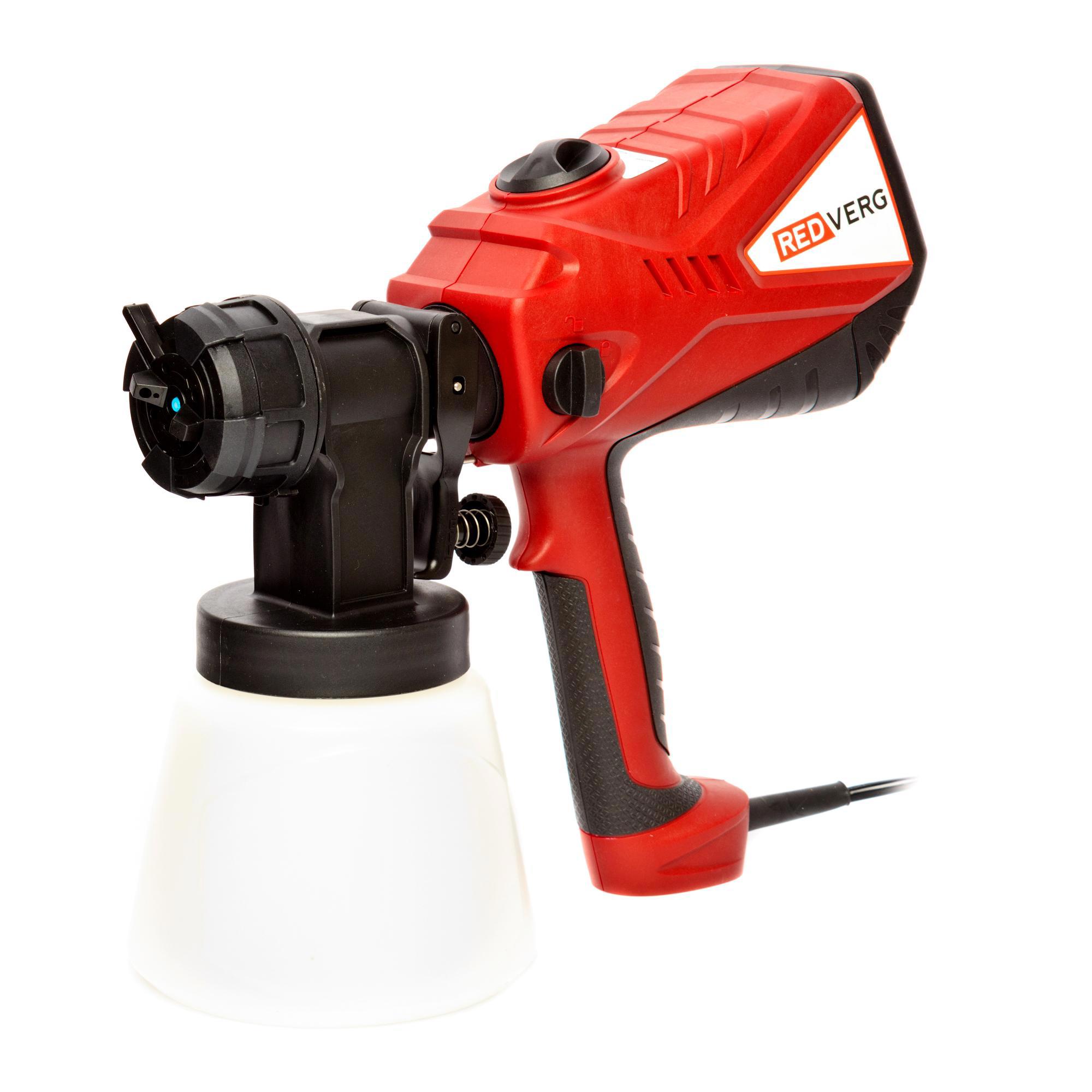 Изображение товара Краскопульт сетевой Redverg RD-PS600, 600 Вт, 1.2 л/мин
