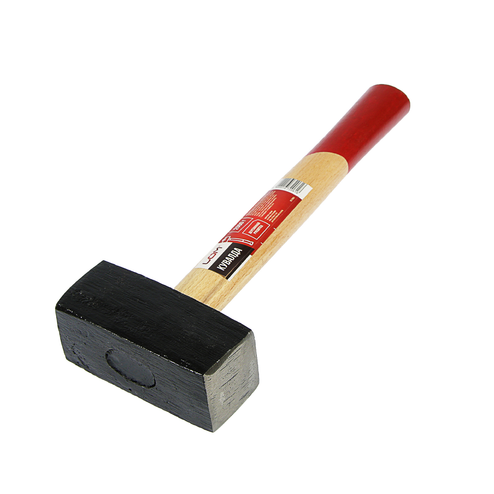 Изображение товара Кувалда LOM 2000 г с деревянной рукояткой для демонтажа