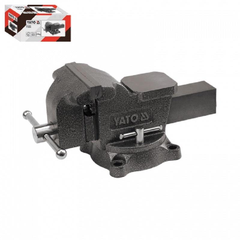 Изображение товара Тиски слесарные Yato YT-6501 с поворотной конструкцией, 100 мм