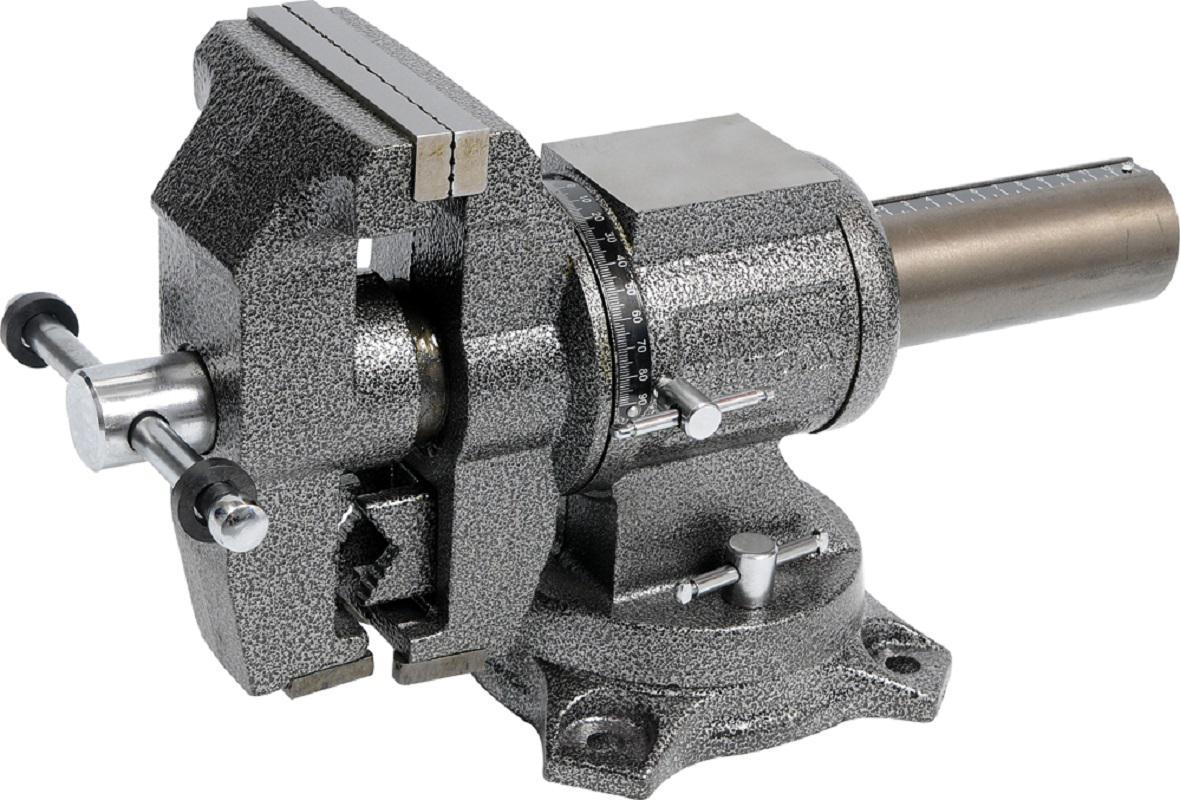 Изображение товара Тиски слесарные поворотные Yato YT-6505 100 мм профессиональные