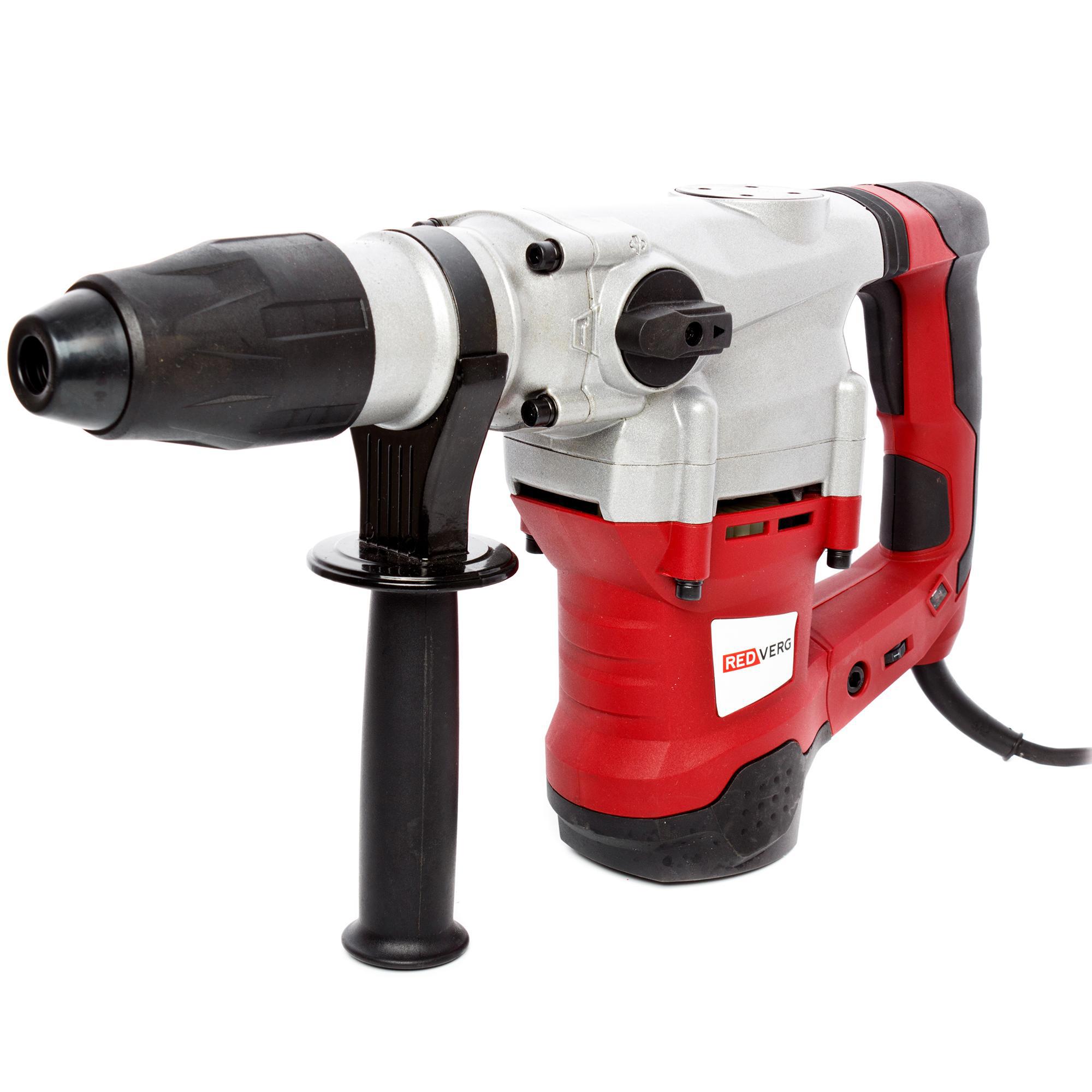 Изображение товара Перфоратор сетевой REDVERG RD-RH1500 с мощностью 1500 Вт и функцией долбления Изображение товара Перфоратор сетевой REDVERG RD-RH1500 с мощностью 1500 Вт и функцией долбления
