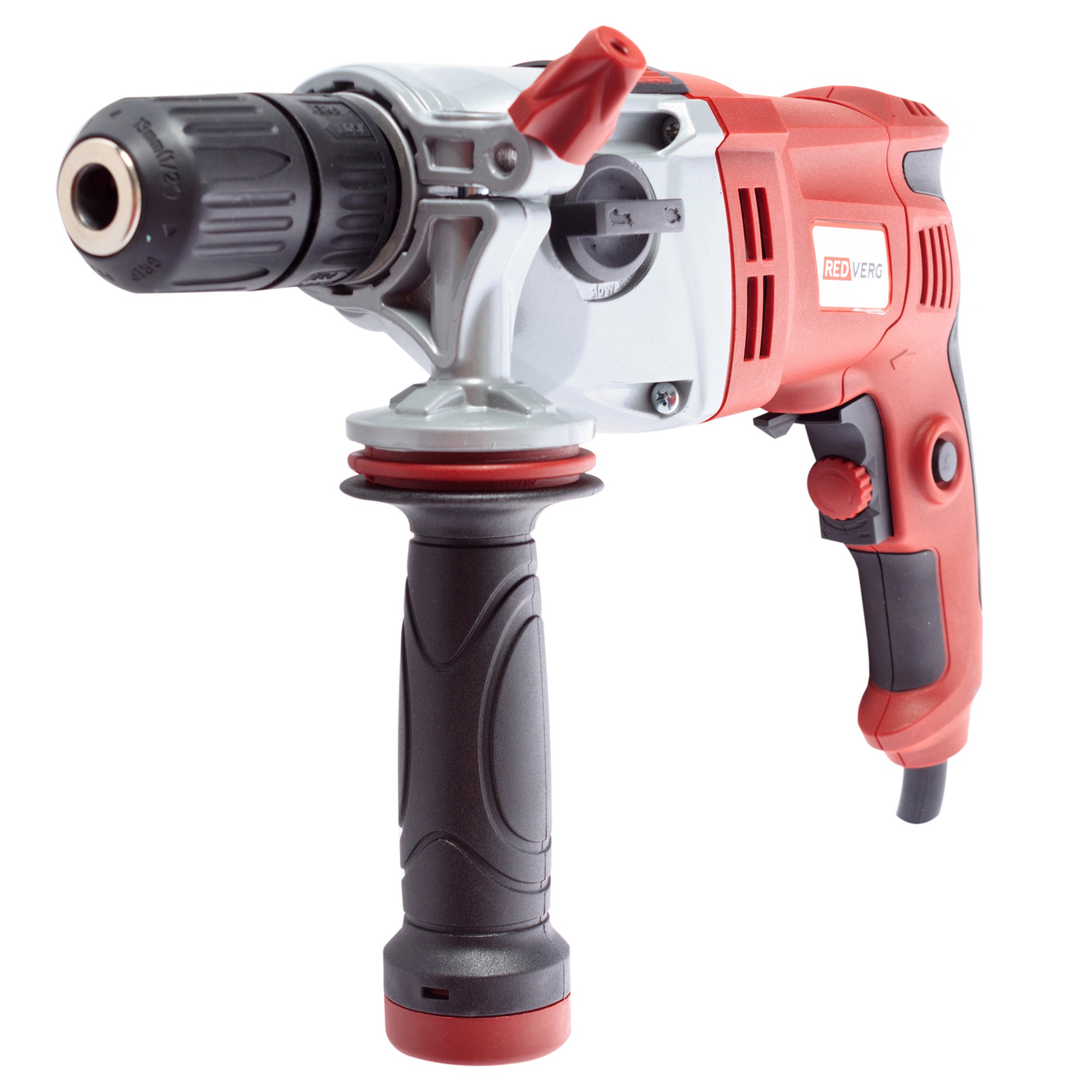 Изображение товара Дрель ударная сетовая RedVerg RD-ID1000/2S 1000 Вт ударная с двухскоростным редуктором