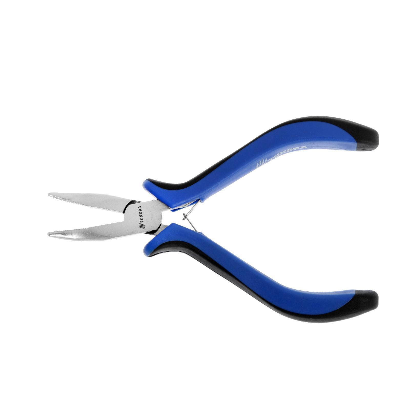 Изображение товара Длинногубцы изогнутые TUNDRA 881679 125 мм для точных работ