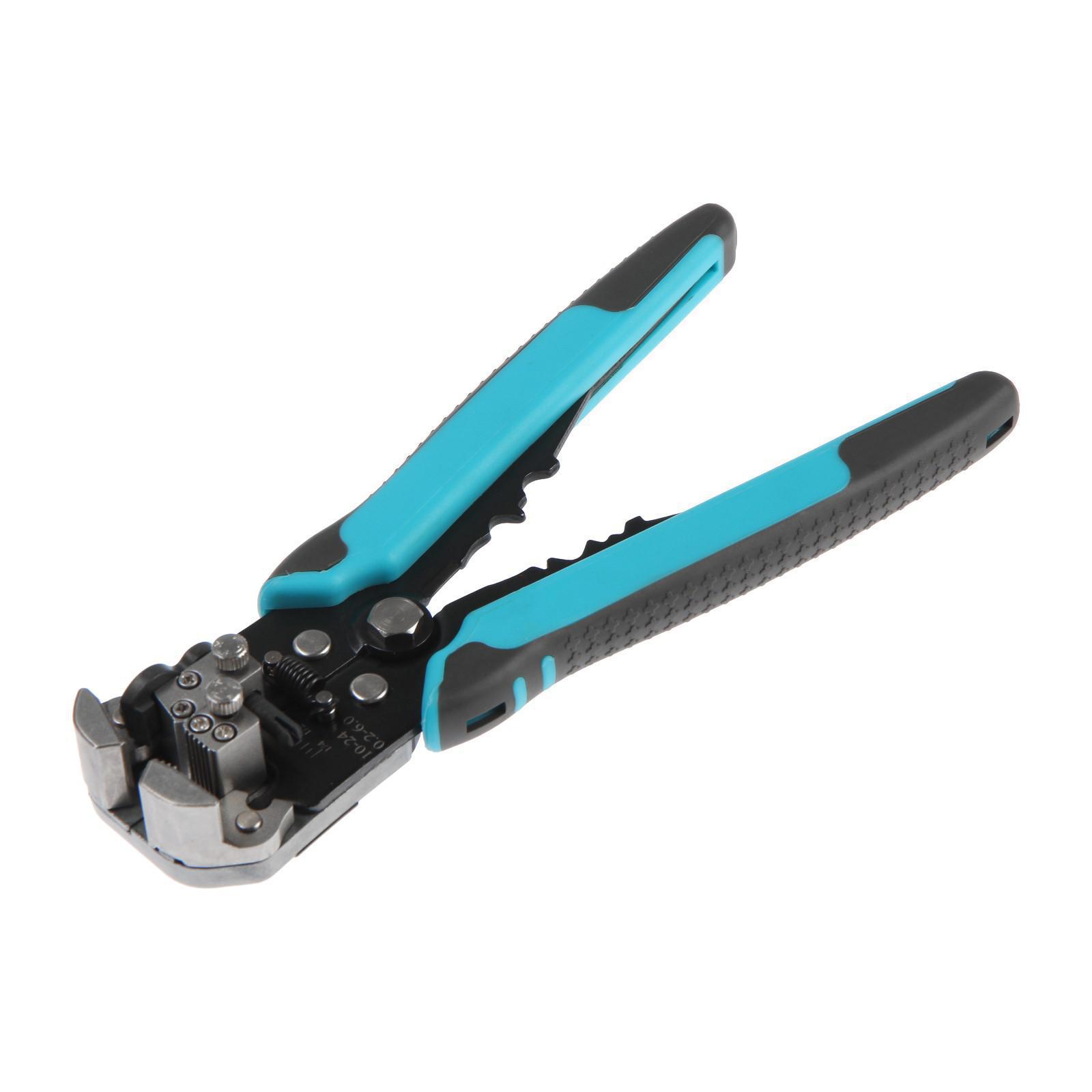 Изображение товара Стриппер Тундра 4476073 автоматический для зачистки проводов и обжима наконечников