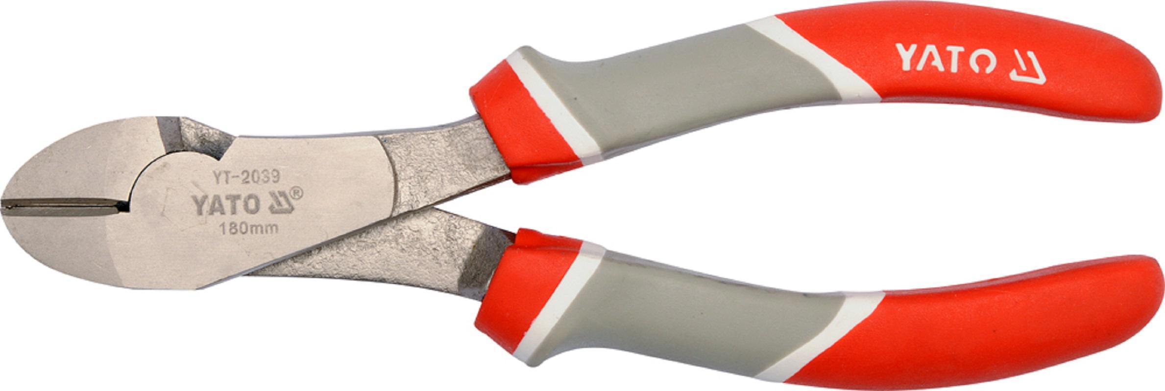 Изображение товара Бокорезы Yato YT-2039 180 мм профессиональный инструмент для резки металлов и кабелей