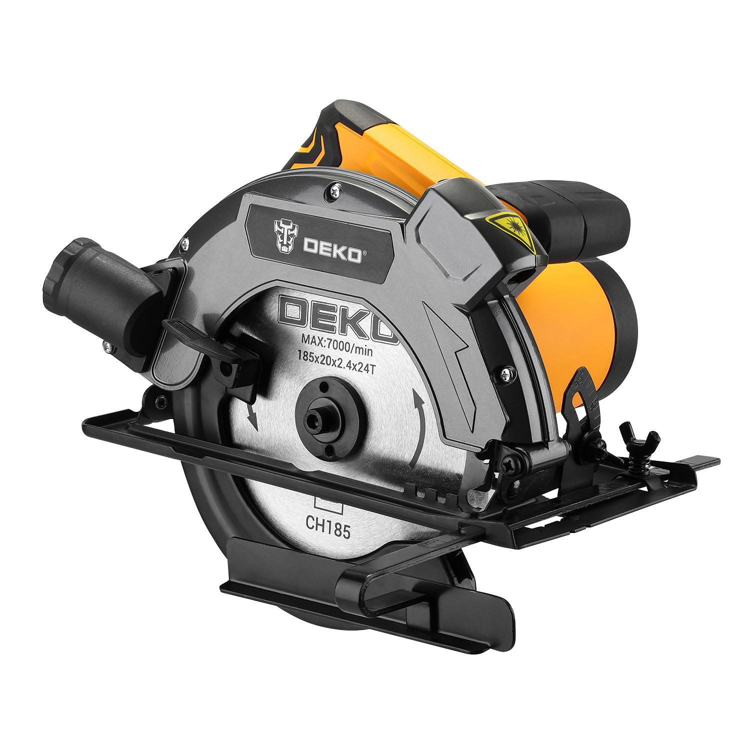 Циркулярная пила Deko DKCS1800 Laser 063-4192, 1800 Вт, 185 мм ️ купить ...