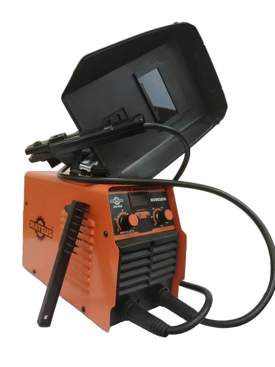 Изображение товара Сварочный аппарат инверторный Mateus MS08201H, 160 А, до 3.2 мм