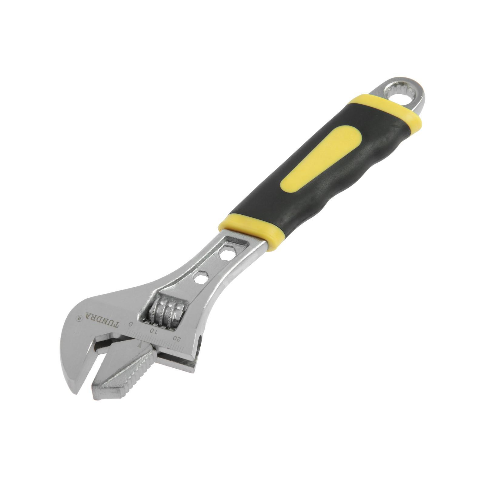 Изображение товара Ключ разводной Тундра 1647024 20 мм 200 мм регулируемый