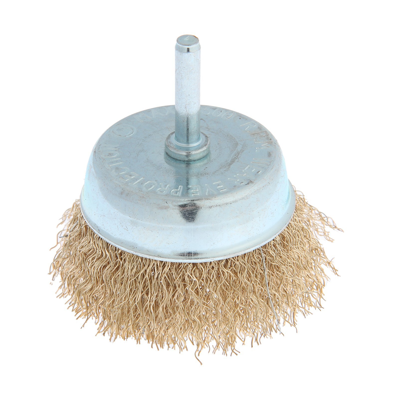 Изображение товара Щетка для дрели чашечная Тундра 75 мм для металла ржавчины и грязи
