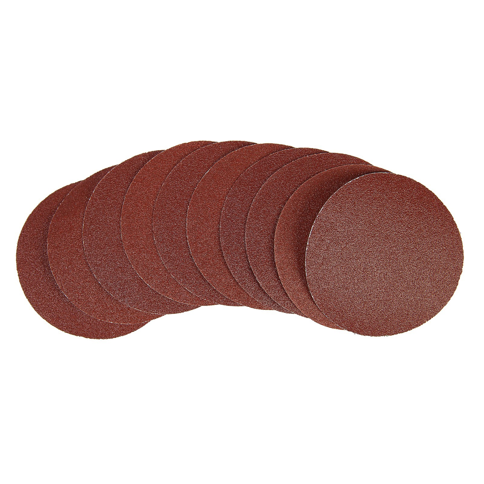 Изображение товара Круг шлифовальный по металлу Тундра 125 мм P60 10 шт