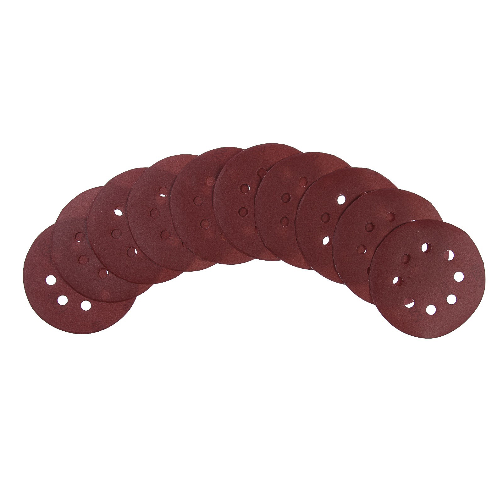 Изображение товара Круг шлифовальный по металлу Тундра 125 мм P320, 10 шт