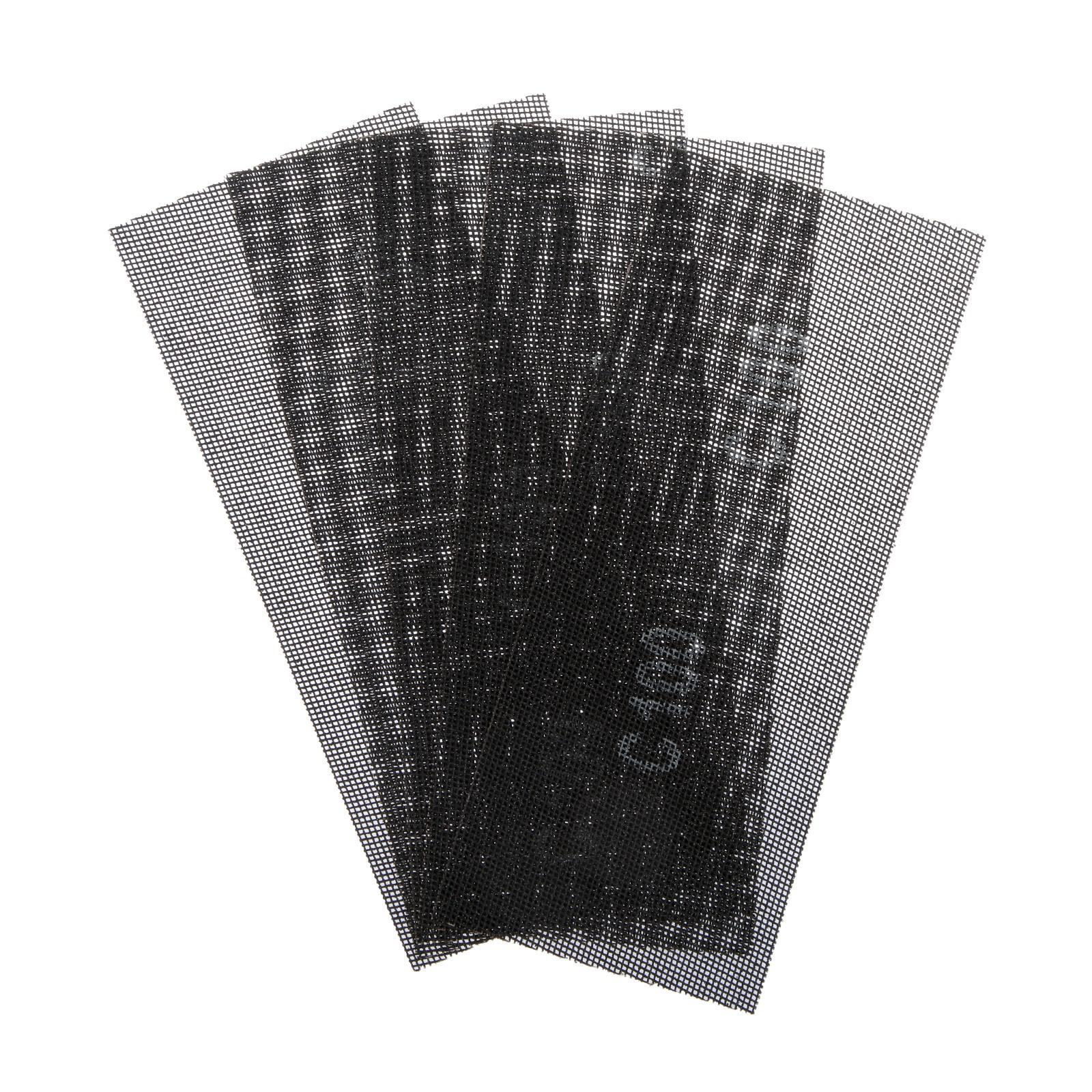 Изображение товара Сетка абразивная водостойкая Тундра 1857956, P100 115x280 мм, 5 шт