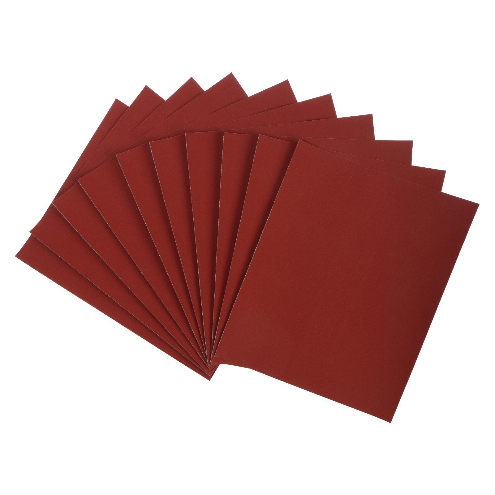 Изображение товара Лист шлифовальный ЛОМ P400 230x280 мм, 10 шт водостойкий для металла и дерева