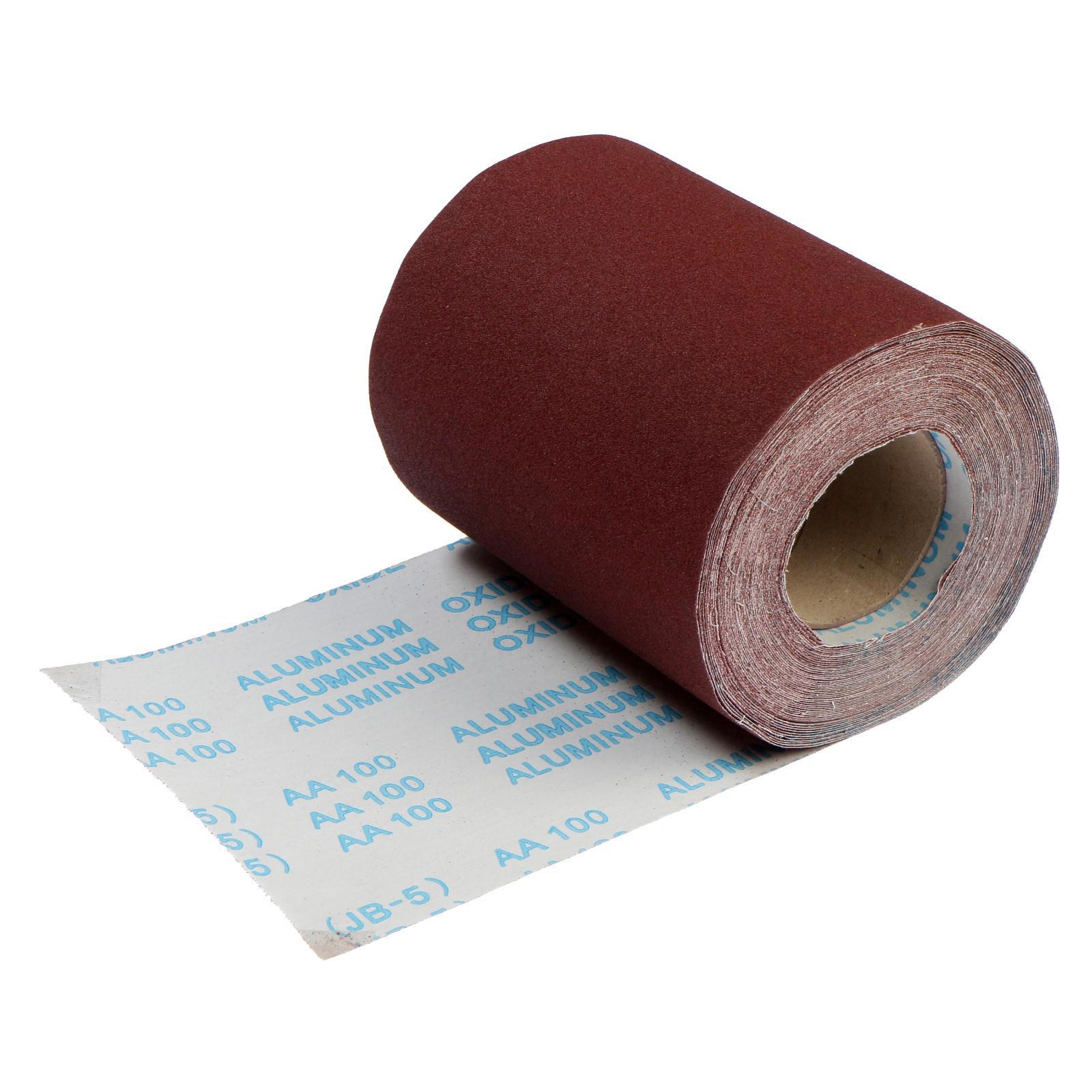 Изображение товара Рулон шлифовальный на бумажной основе Тундра P100 20 м 200 мм