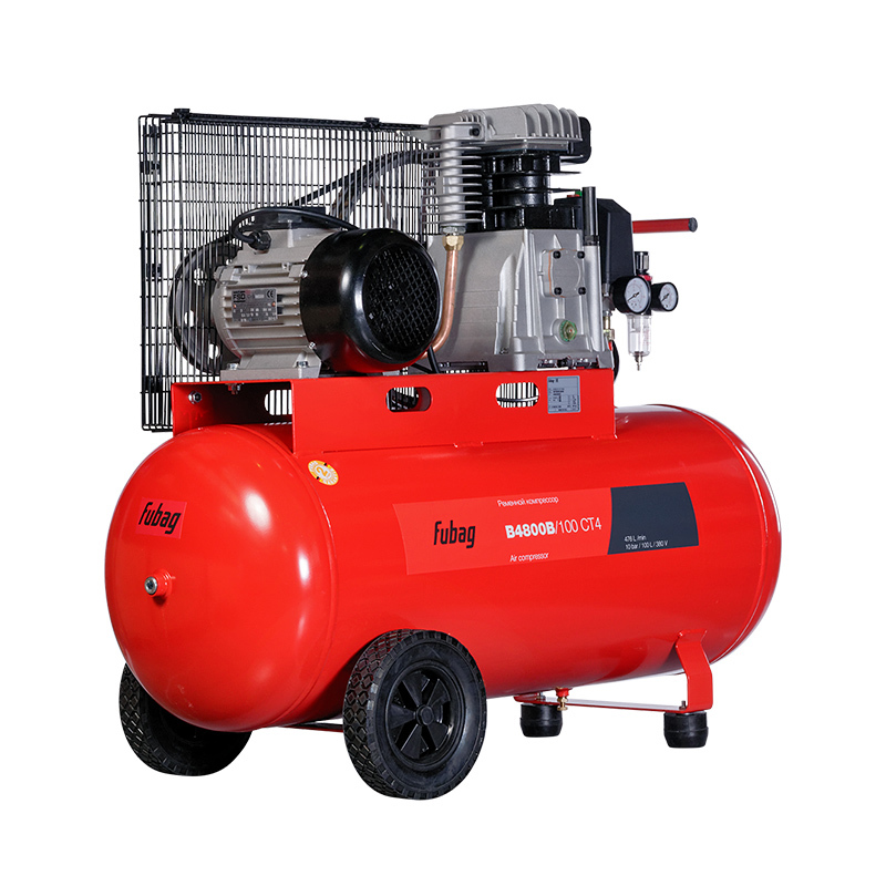 Изображение товара Компрессор ременной Fubag B4800B/100CT4 100л 480 л/мин профессиональный