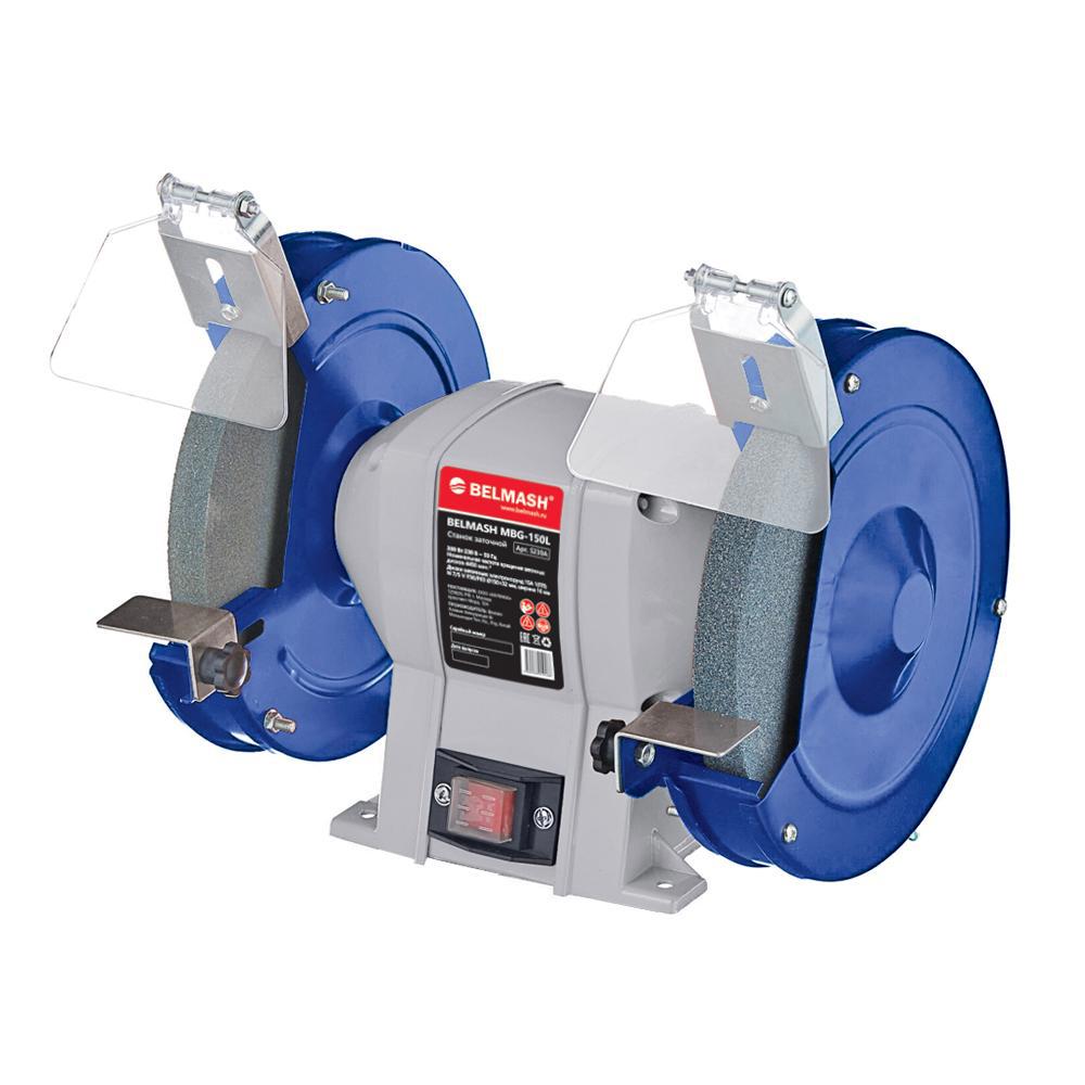 Изображение товара Станок точильный BELMASH MBG-150L 300 Вт двухдисковый