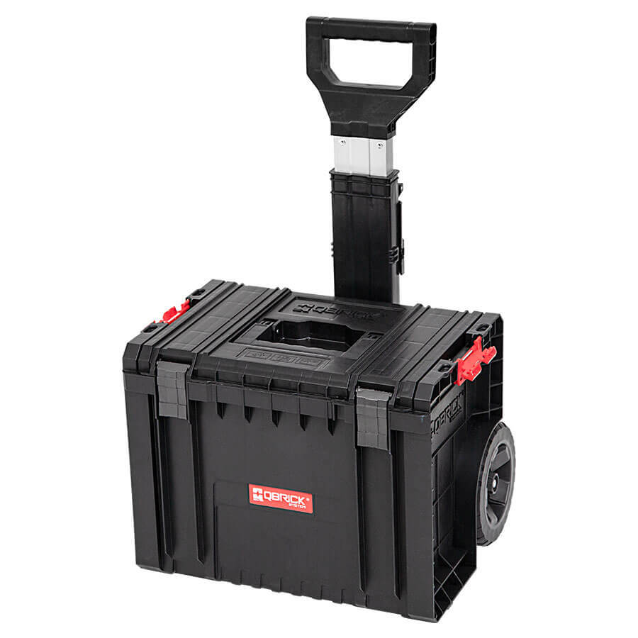 Изображение товара Ящик для инструментов Qbrick System Pro Cart 10501802 с колесами и ручкой