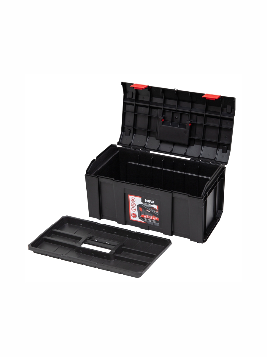 Изображение товара Ящик для инструментов Qbrick Regular R-box Set 10501289, 485x284x265 мм, пластик