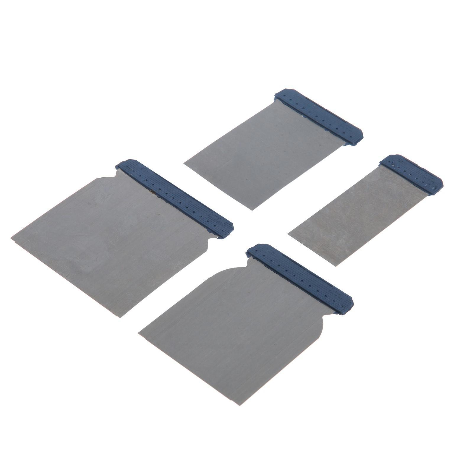 Изображение товара Качественный набор шпателей Тундра 4 шт для отделочных работ