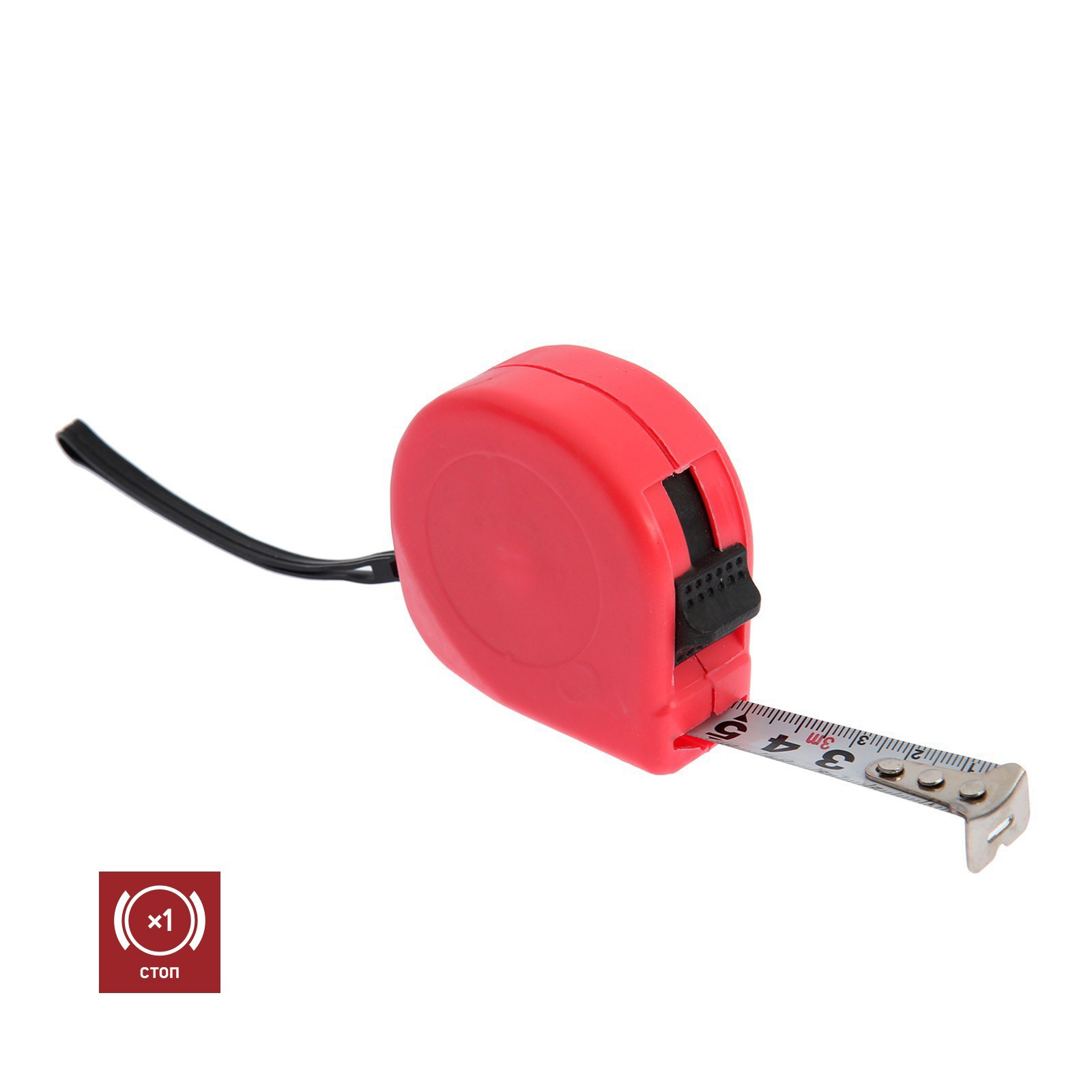 Изображение товара Рулетка ЛОМ 5072953 ударопрочная 3 м х 16 мм пластиковый корпус