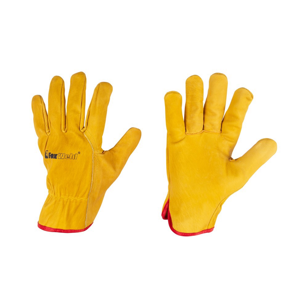 Изображение товара Кожаные краги Foxweld Миньон СА-04 10/XL защитные перчатки для сварки и работы