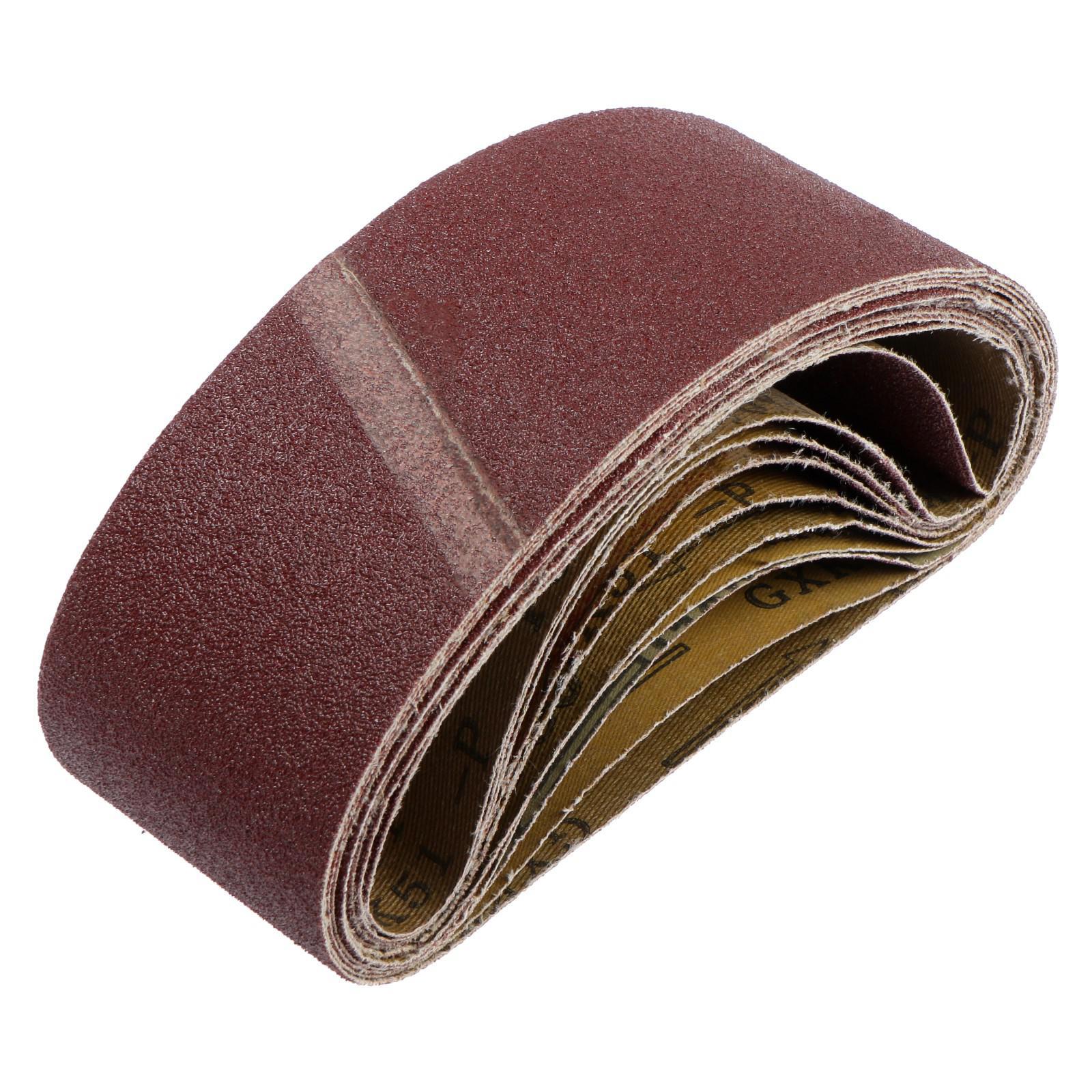 Изображение товара Лента шлифовальная Тундра P80 180x75 мм, 10 шт.