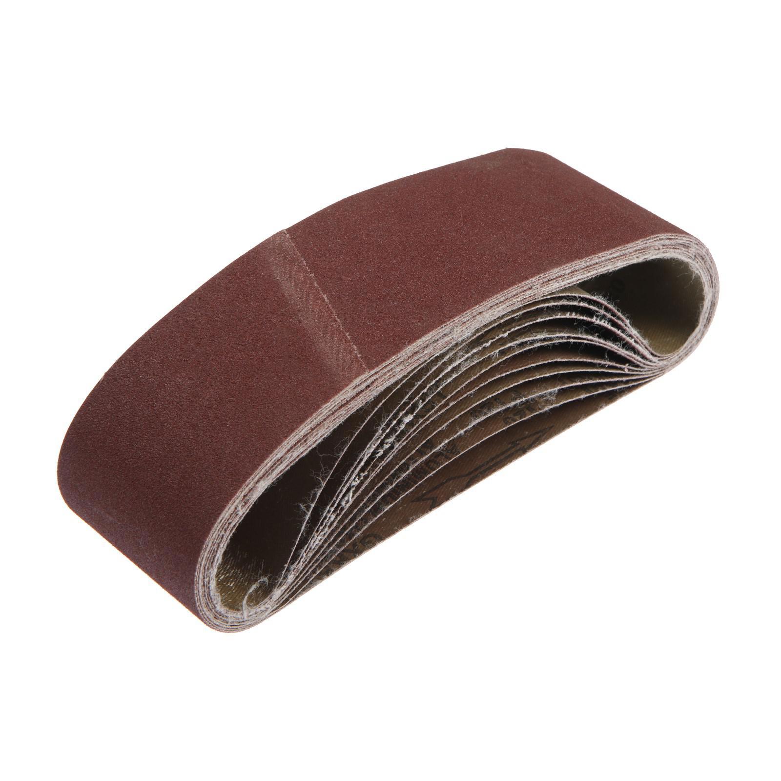 Изображение товара Лента шлифовальная Тундра P120 200x75 мм, 10 шт